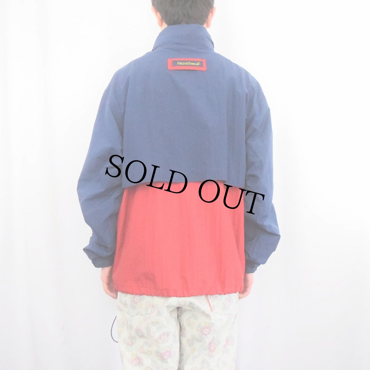 画像3: 90's〜 FIELD&STREAM 切り替えデザイン プルオーバージャケット L (3)