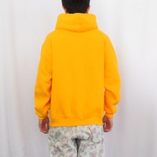 画像3: 80's〜90's RUSSELL ATHLETIC USA製 ”NORTH DAKOTA” プリントスウェットジップパーカー L (3)