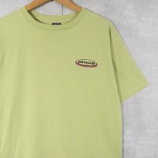 画像1: 90's Patagonia USA製 ロゴプリントTシャツ S (1)