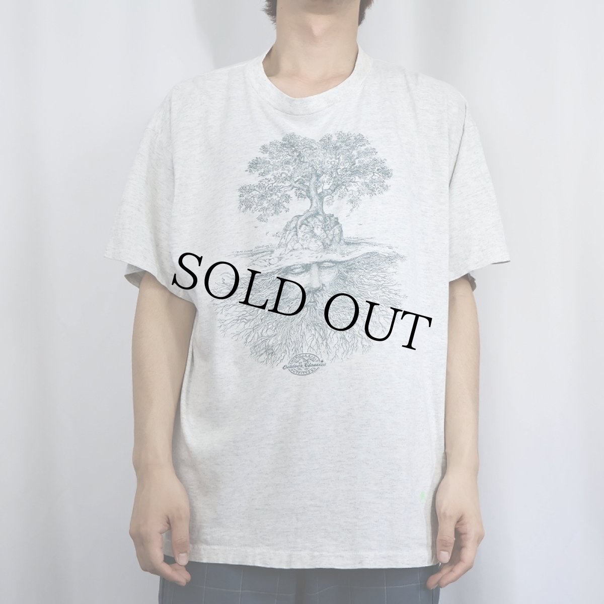 画像2: 90's AMERICAN EAGLE USA製 プリントTシャツ XL (2)