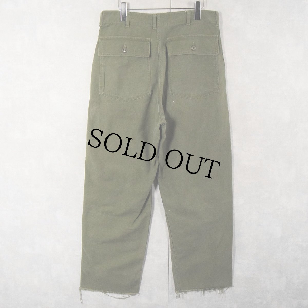 画像2: 70's U.S.ARMY ベイカーパンツ W33 (2)