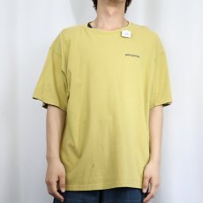 画像2: 2000's Patagonia バックプリントTシャツ L (2)