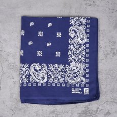 画像1: 70's PARIS ACCESSORIES,INC. USA製 バンダナ (1)