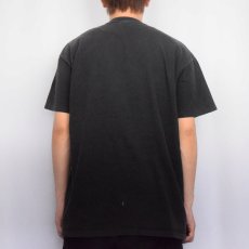 画像3: 90's ”Help...I've FALLEN…"＆Jackson Hole WYO. USA製 プリントTシャツ BLACK XL (3)