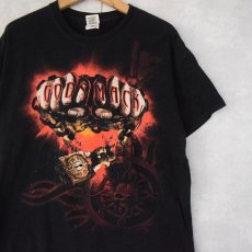 画像1: Godsmack ヘヴィメタルバンドプリントTシャツ BLACK L (1)