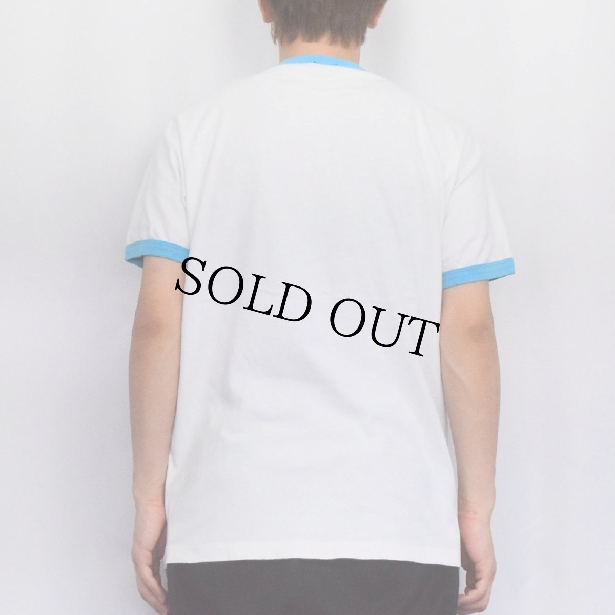 画像3: 〜80’ ABERCROMBIE&FITCH ”Get your mind..." プリントリンガーTシャツ L (3)