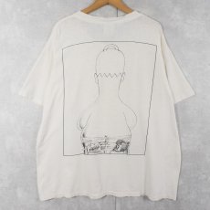 画像2: 90's THE SIMPSONS "Couch Potato" USA製 Calvin KleinパロディTシャツ XL (2)