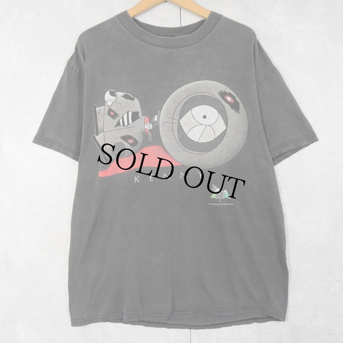 画像1: 90's SOUTH PARK "KENNY" キャラクタープリントTシャツ L (1)
