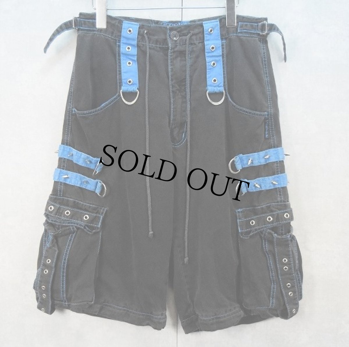 画像1: TRIPP NYC ボンテージショーツ BLACK S (1)