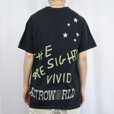 画像3: Travis Scott ASTRO WORLD "ENJOY THE RIDE" ヒップホップTシャツ BLACK M  (3)
