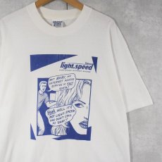 画像1: 2000's "Telergy" リキテン風 アートプリントTシャツ XL (1)