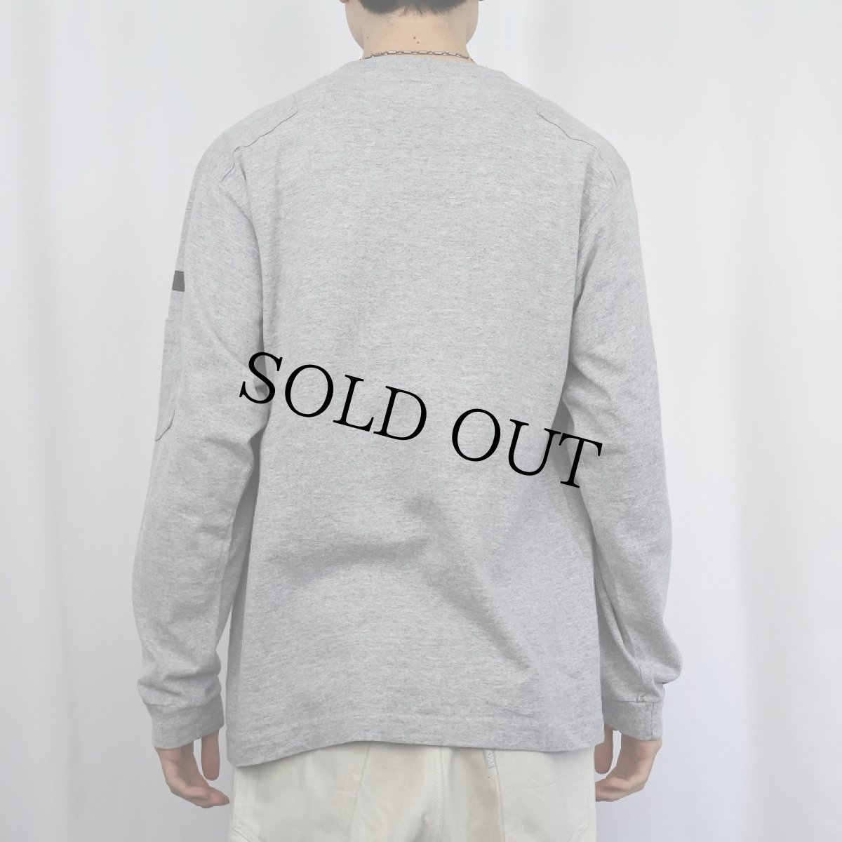 画像3: 90's STUSSY ”N.Y.L.T.L.A” 袖ロゴプリントロンT M (3)