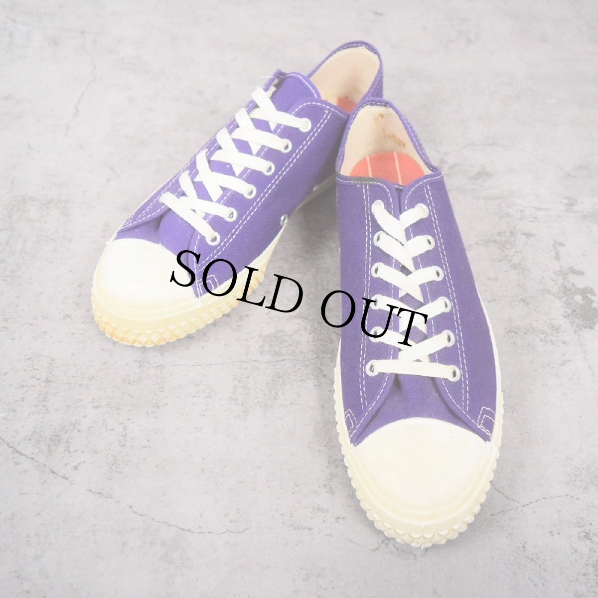 画像1: 60's〜 FREE 'N EASY USA製 ローカットスニーカー 28cm (1)