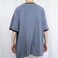 画像3: 90's BEN&JERRY'S USA製 企業プリントリンガーTシャツ XL (3)