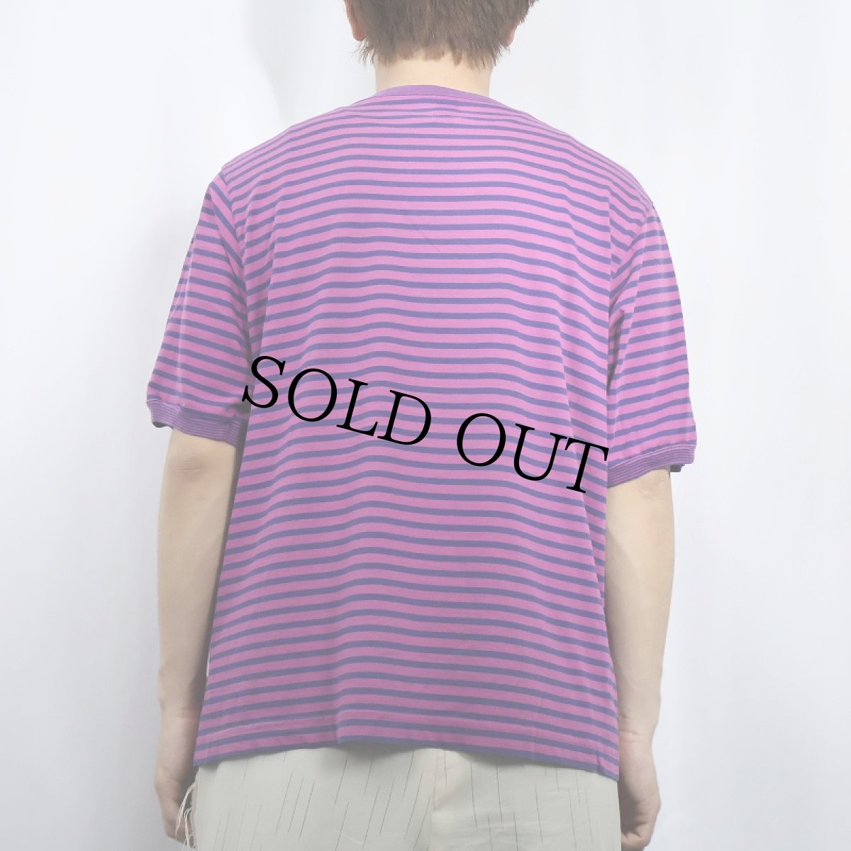 画像3: 90's GAP ボーダー柄Tシャツ L (3)