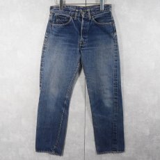 画像1: 60〜70's LEVI'S 501 BIGE デニムパンツ W30 (1)