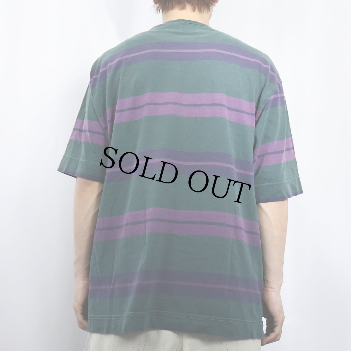 画像3: 90's GAP USA製 ボーダー柄Tシャツ L (3)