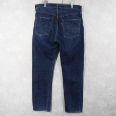 画像2: 70's Levi's 505 66single デニムパンツ W35 (2)