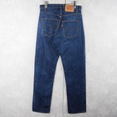 画像2: 80's Levi's 505 内股シングル デニムパンツ W29 (2)