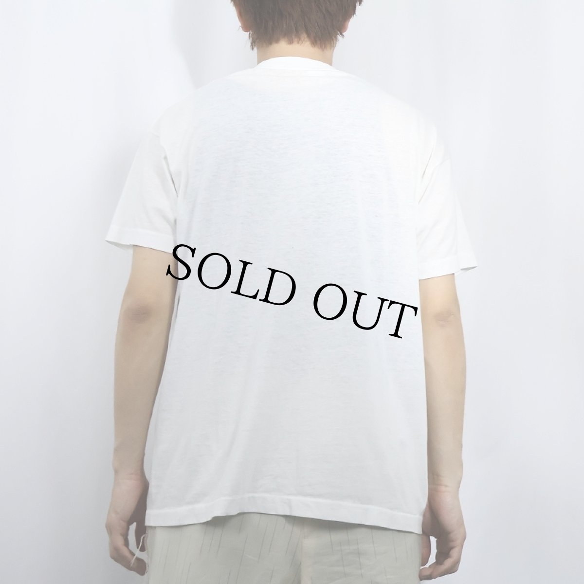 画像3: 80's〜 SNOOPY USA製 "JOE COOL" パロディキャラクタープリントTシャツ XL (3)