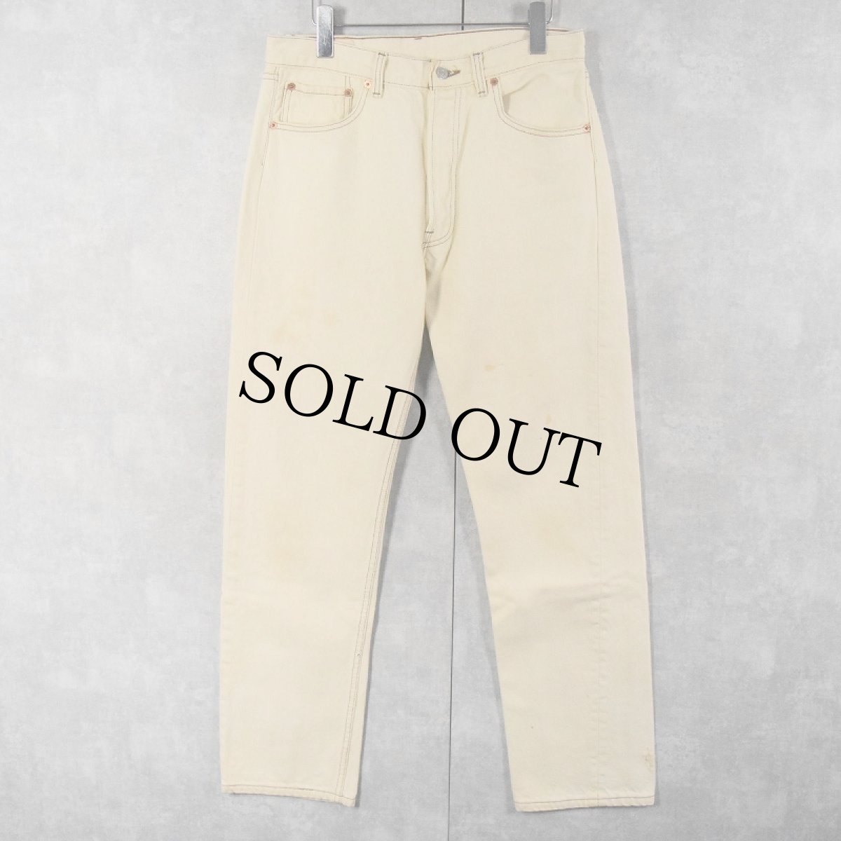 画像1: 90's Levi's 501 USA製 デニムパンツ W33 (1)