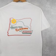 画像1: Krispy Kreme Doughnuts ドーナツショップ プリントTシャツ S (1)