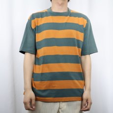 画像2: 90's GAP ボーダー柄Tシャツ S (2)