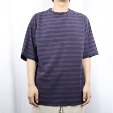 画像2: 90's GAP USA製 ボーダー柄Tシャツ L (2)