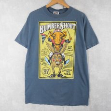 画像1: 90's BUMBER SHOOT ミュージック＆アートフェスティバル プリントTシャツ L (1)