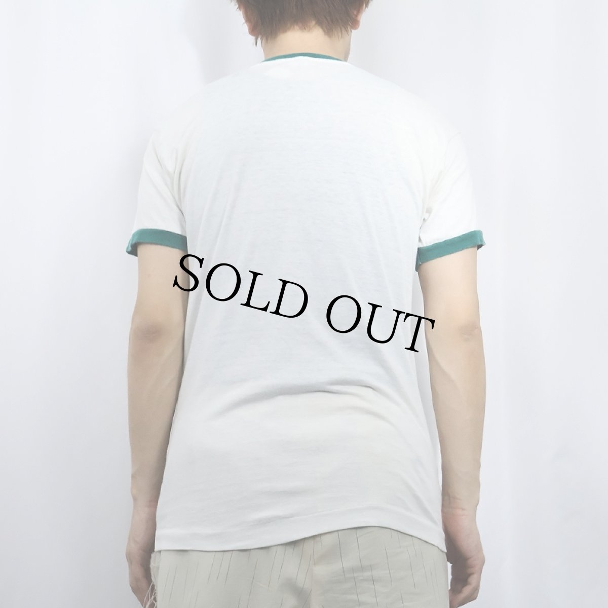 画像3: 70's Champion バータグ USA製 "SNOOPY" キャラクタープリント リンガーTシャツ L (3)