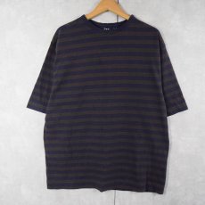 画像1: 90's GAP USA製 ボーダー柄Tシャツ L (1)