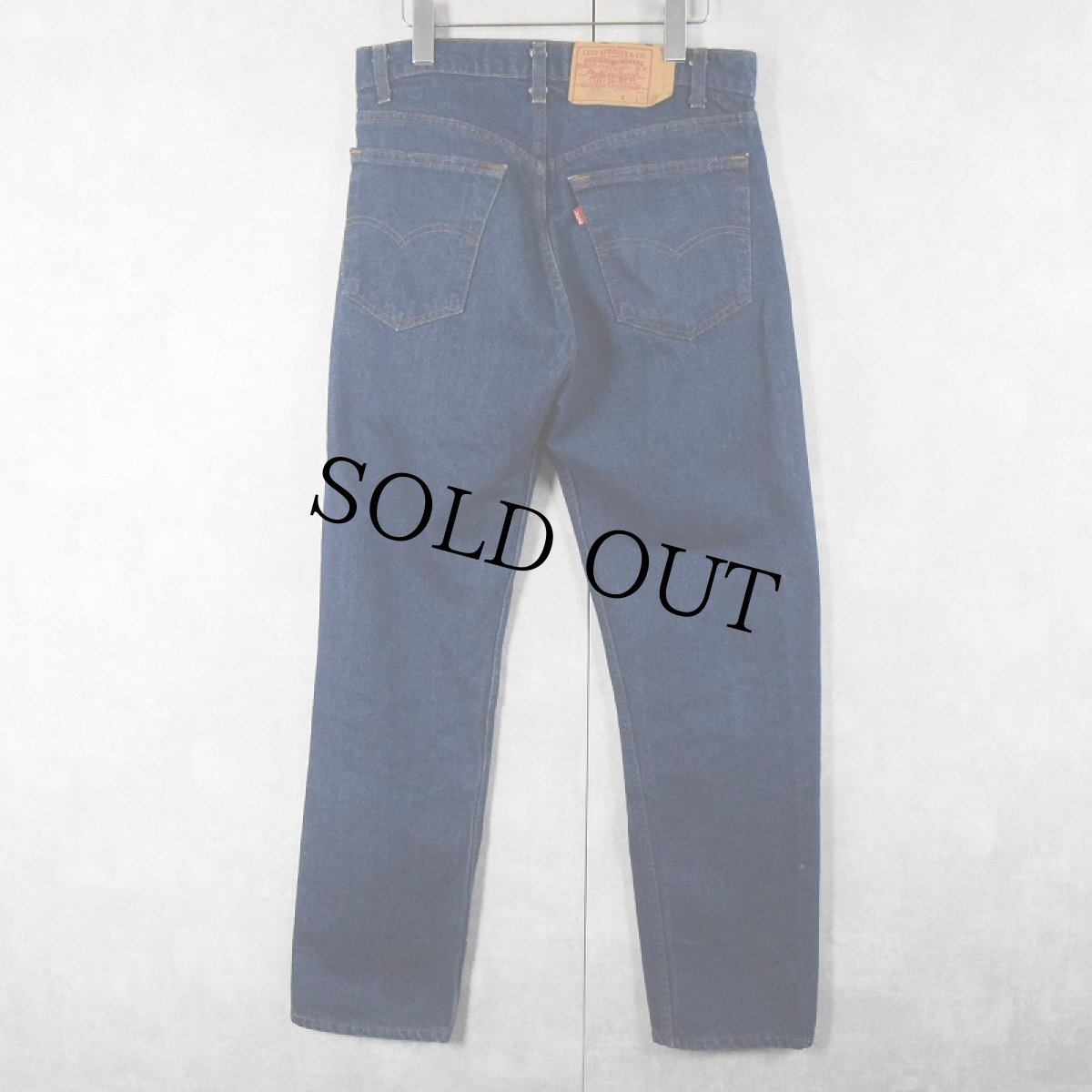 画像2: 80's Levi's 505 USA製 デニムパンツ W32 (2)