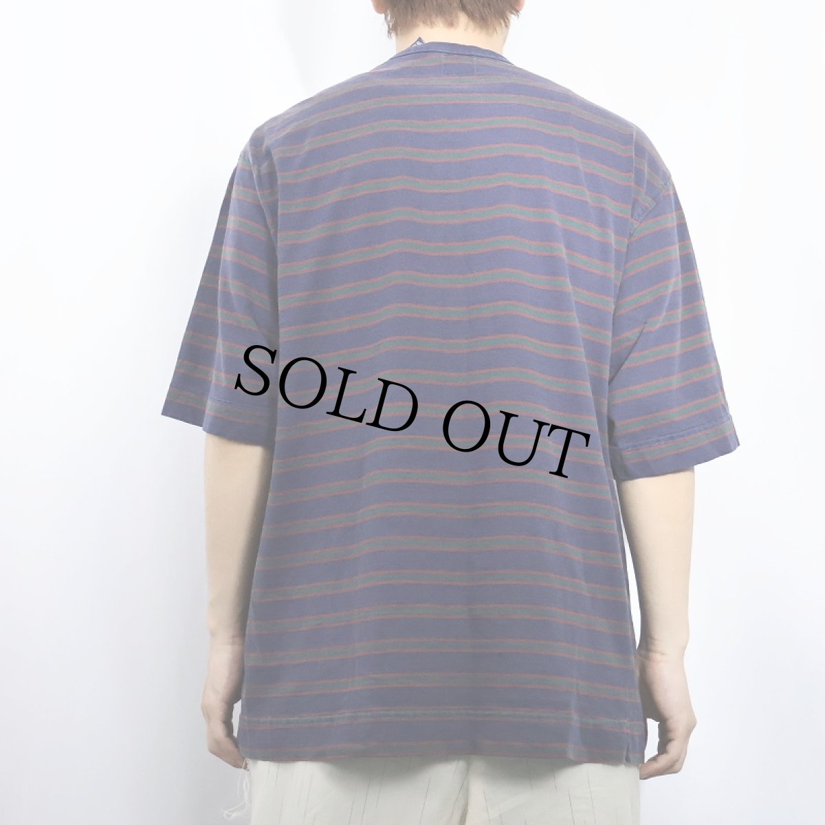 画像3: 90's GAP USA製 ボーダー柄Tシャツ L (3)