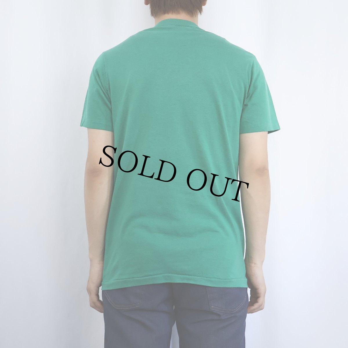 画像3: 80's USA製 "Greenetrack" プリントTシャツ L (3)