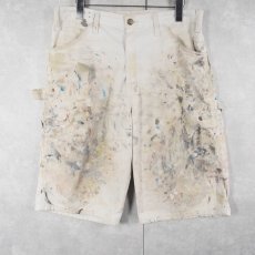 画像1: Dickies ペンキペイント ペインターショーツ W33 (1)