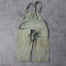 画像2: 〜40's デニムオーバーオール KIDS SIZE (2)