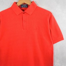 画像1: 80's FRED PERRY ENGLAND製 ロゴ刺繍 ポロシャツ SIZE40 (1)