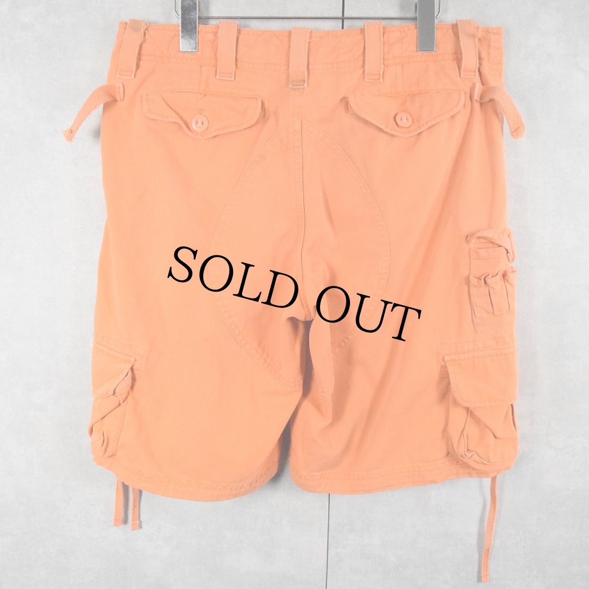 画像2: POLO Ralph Lauren コットンカーゴショーツ W35 (2)