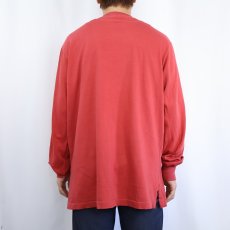 画像3: 90's LANDS' END USA製 無地ポケットロンT L (3)