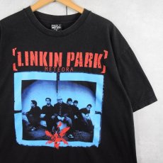 画像1: 2000's LINKIN PARK "METEORA" ロックバンドアルバムTシャツ BLACK XL (1)