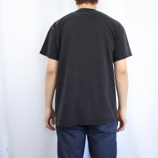 画像3: 90's DELTA USA製 ”Sometimes I Stop..." プリントTシャツ BLACK M (3)