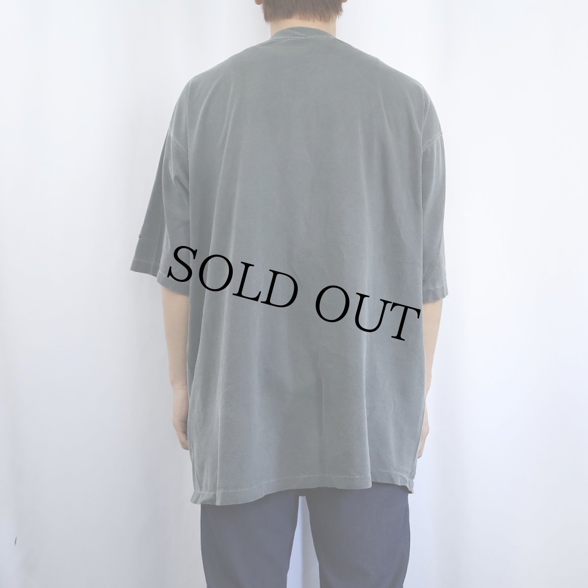 画像3: 90's GAP USA製 後染め 無地Tシャツ XL (3)