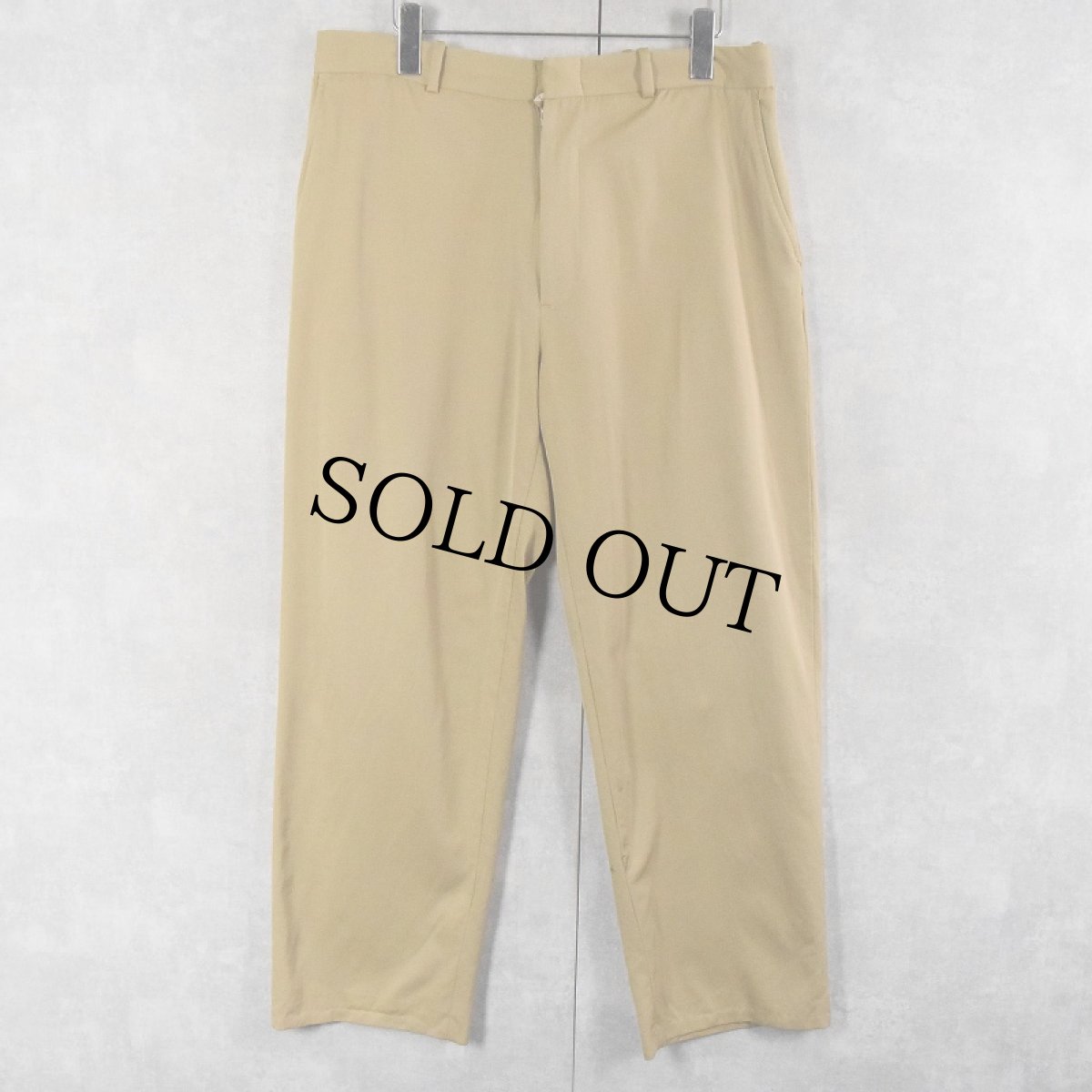 画像1: POLO Ralph Lauren サマーウールスラックス W34 (1)