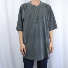 画像2: 90's GAP USA製 後染め 無地Tシャツ XL (2)
