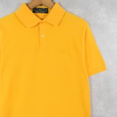 画像1: 90's FRED PERRY ENGLAND製 ロゴ刺繍 ポロシャツ SIZE40 (1)