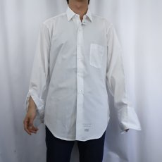 画像2: 60〜70's ARROW "ダブルカフス" コットンドレスシャツ SIZE16-33 (2)