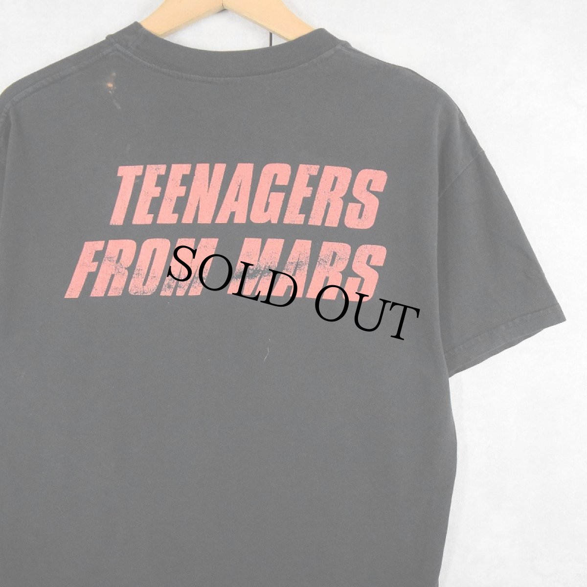 画像2: 2000's THE MISFITS "HORROR BUSINESS" ハードコアパンクバンドTシャツ BLACK (2)