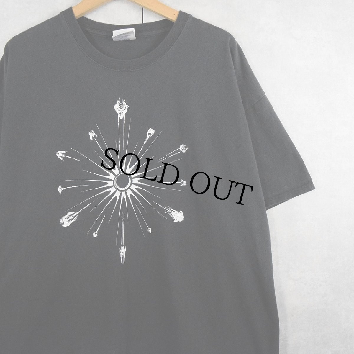 画像1: DEAD STAR シューティングゲームプリントTシャツ 2XL (1)