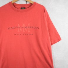 画像2: 90's MARVIN the MARTIAN USA製 "Calvin Klein" パロディプリントTシャツ XL (2)