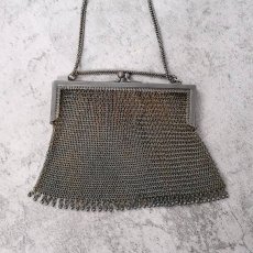 画像2: ANTIQUE シルバーメッシュバッグ (2)